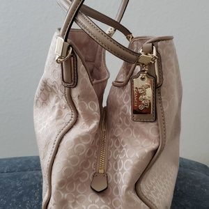 Womens Coach Pink Purse/Handbag